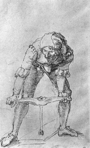 Dürer, Mann mit Bohrer